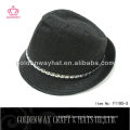 Black Mens Fedora Hat